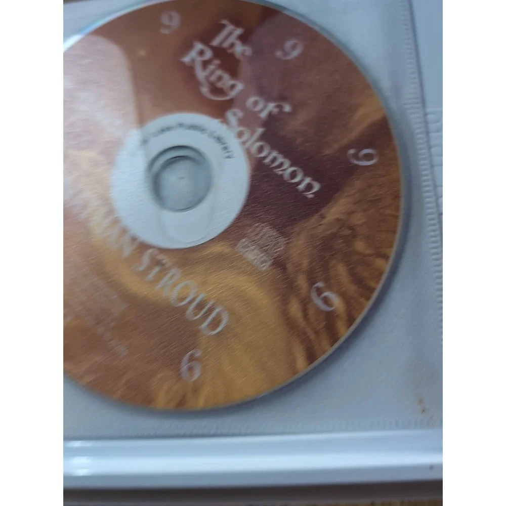 Ring of Solomon by‎ Jonathan Stroud (2010, Compact Disc) Ex Lib